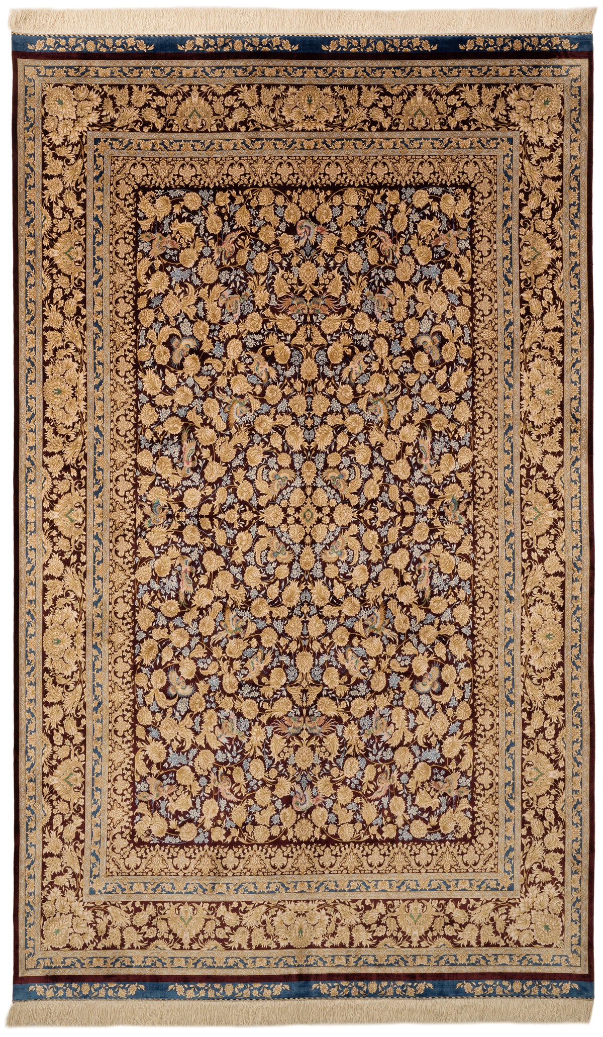 Rechteck Teppich Ghom Design in Lila von Hadorn™ - Lifestyle Image