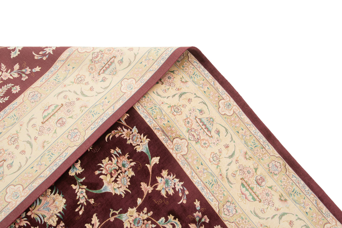 Rechteck Teppich Ghom Design in Lila von Hadorn™ - Lifestyle Image