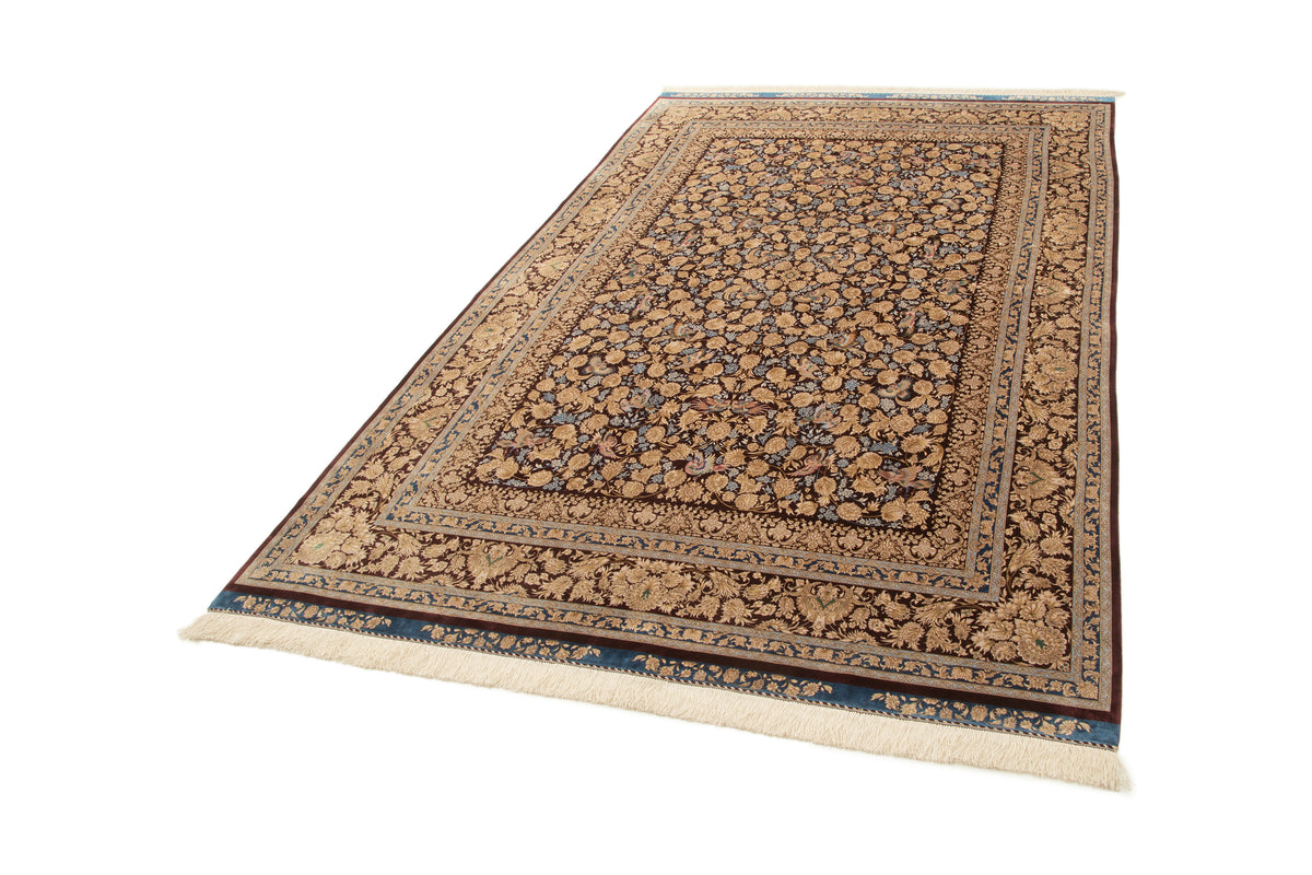 Rechteck Teppich Ghom Design in Braun von Hadorn™ - Lifestyle Image