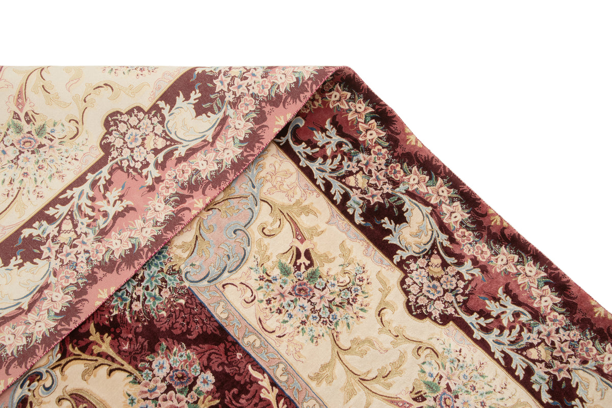 Rechteck Teppich Ghom Design in Lila von Hadorn™ - Lifestyle Image