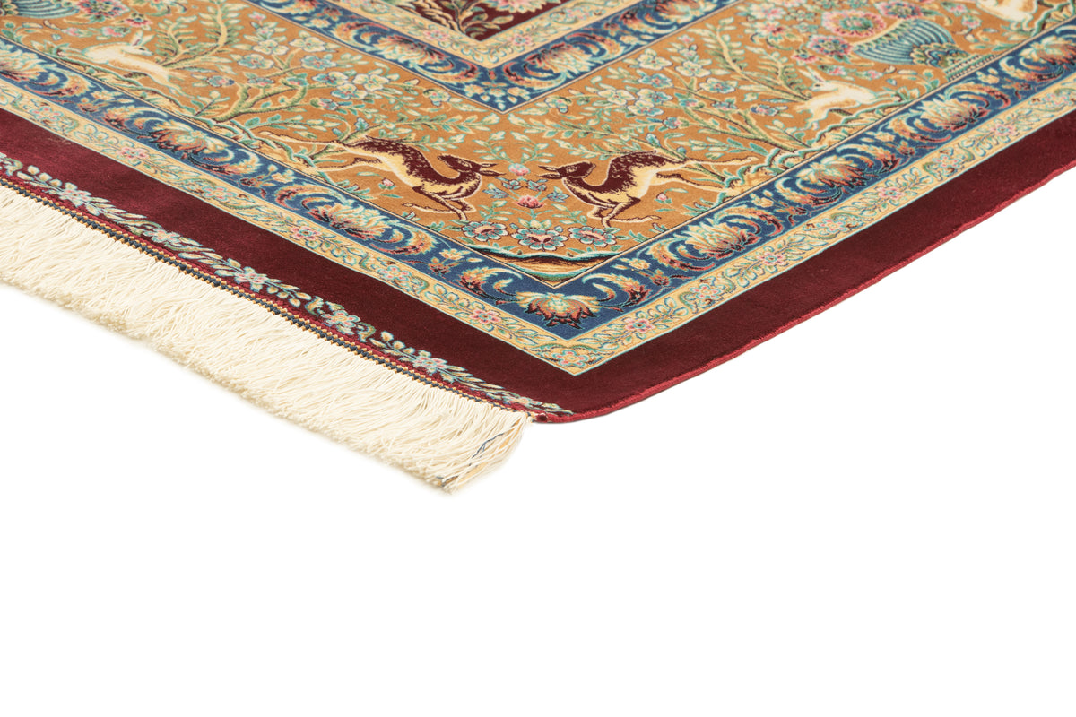 Rechteck Teppich Ghom Design in Rot von Hadorn™ - Lifestyle Image
