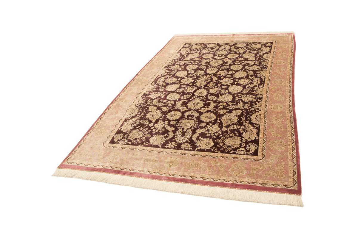 Rechteck Teppich Ghom Design in Lila von Hadorn™ - Lifestyle Image