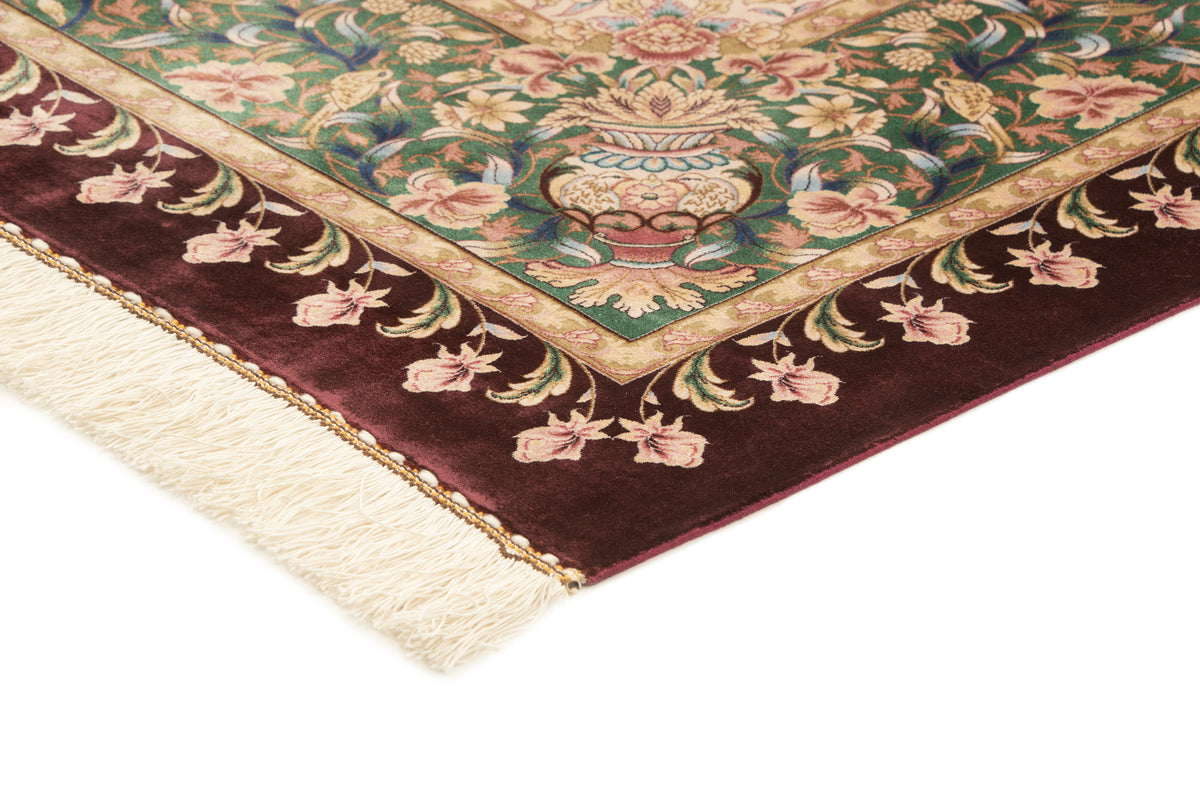 Rechteck Teppich Ghom Design in Rot von Hadorn™ - Lifestyle Image