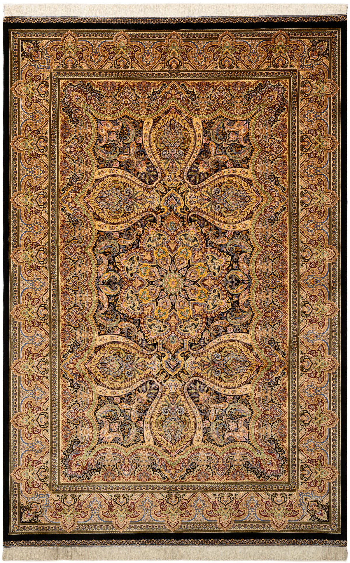 Rechteck Teppich Ghom Design in Mehrfarbig von Hadorn™ - Lifestyle Image