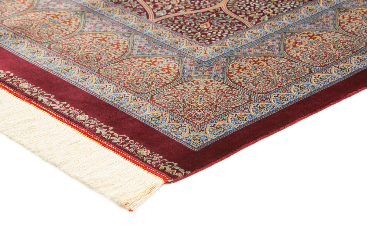 Rechteck Teppich Ghom Design in Rot von Hadorn™ - Lifestyle Image