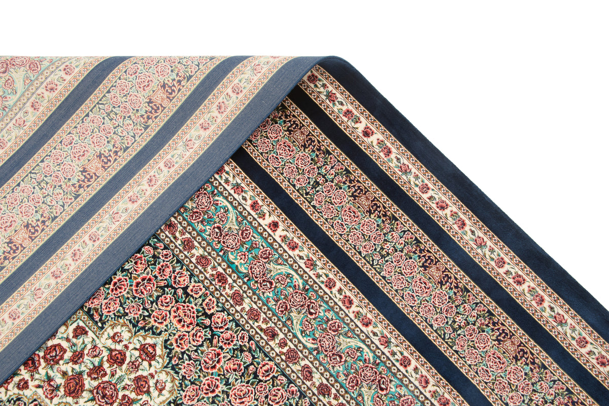 Rechteck Teppich Ghom Design in Rosa von Hadorn™ - Lifestyle Image