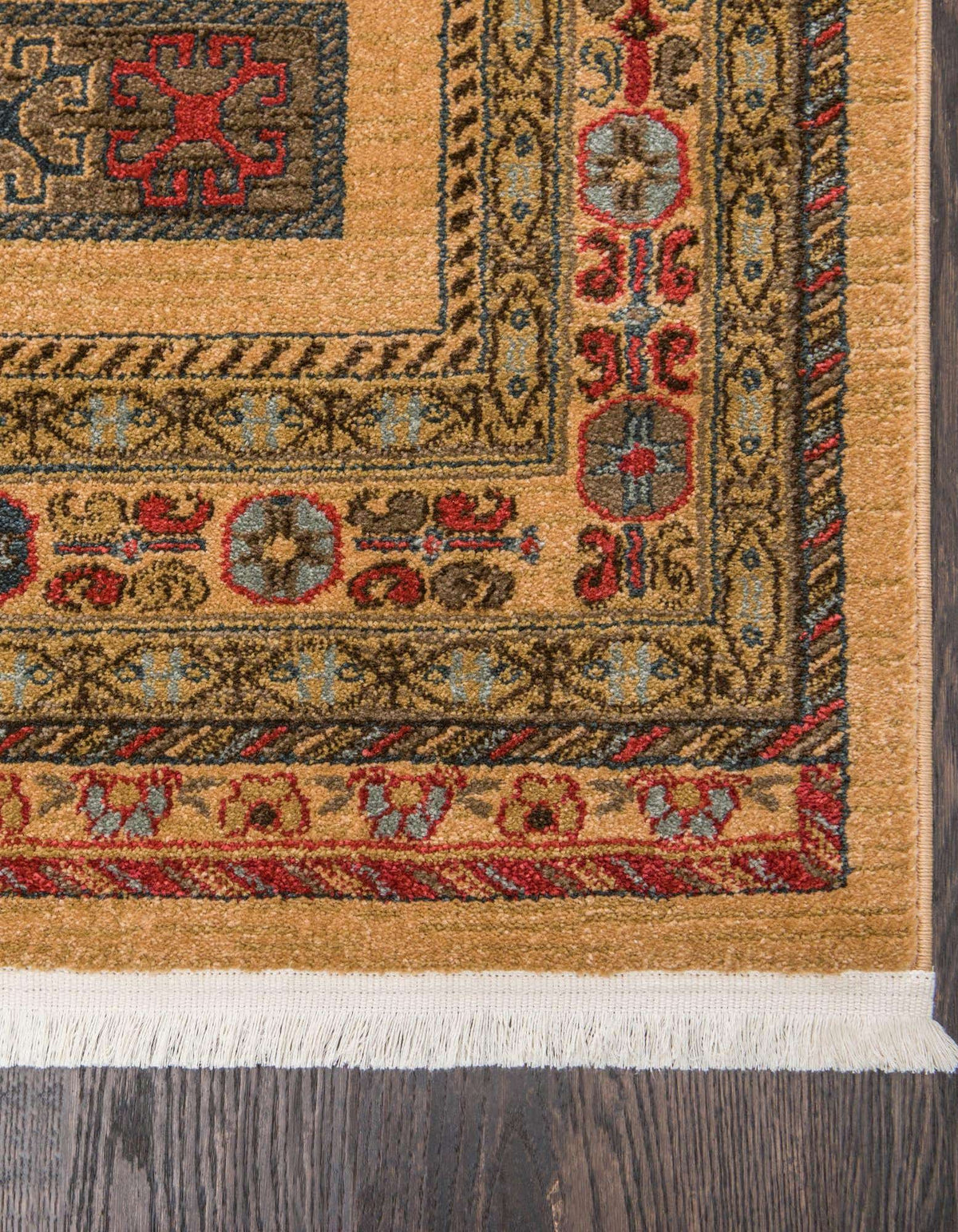 Rechteck Teppich Kashkuli Gabbeh in Tan von Hadorn™ - Lifestyle Image