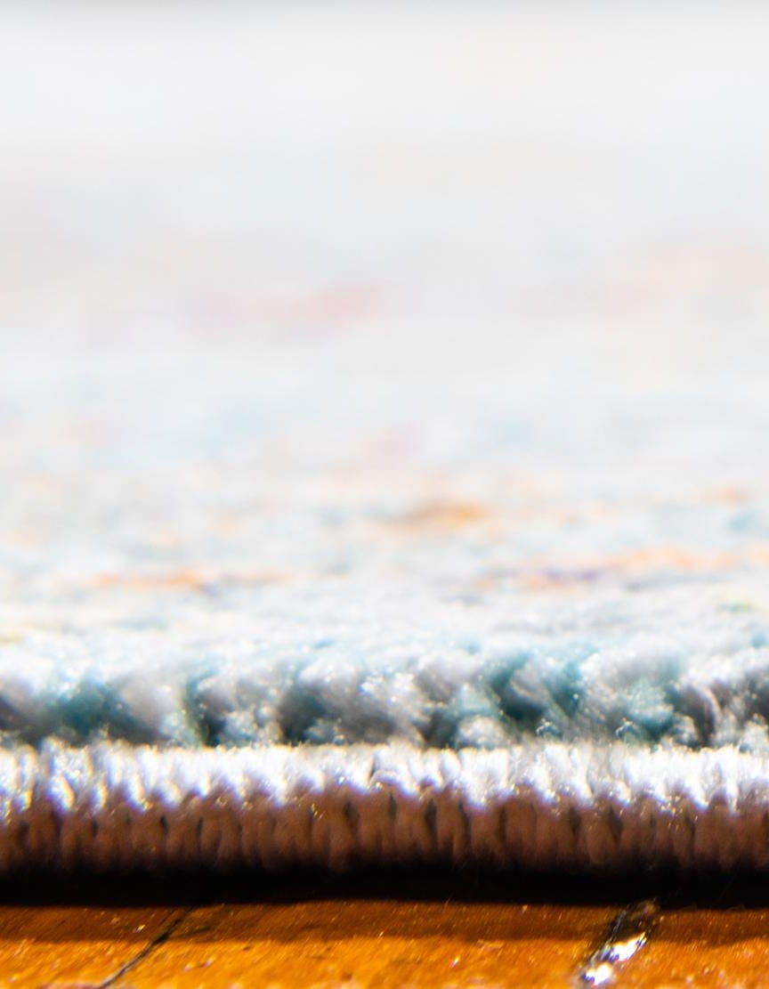 Läufer Teppich Aqua in Hellblau von Hadorn™ - Lifestyle Image