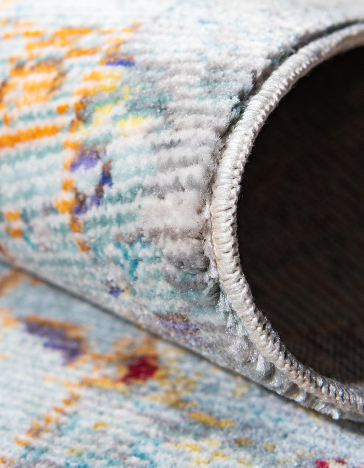 Läufer Teppich Aqua in Hellblau von Hadorn™ - Lifestyle Image