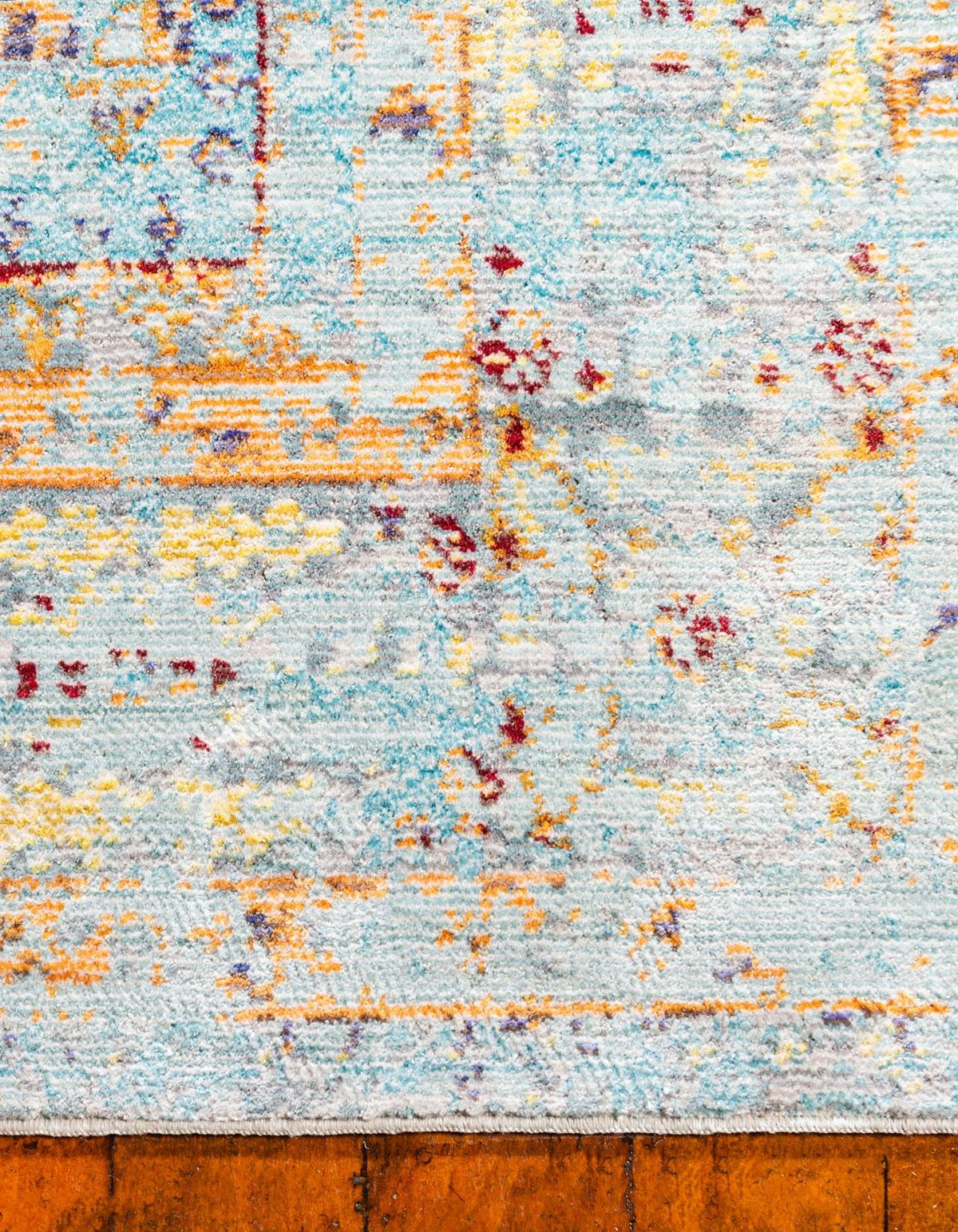 Läufer Teppich Aqua in Hellblau von Hadorn™ - Lifestyle Image