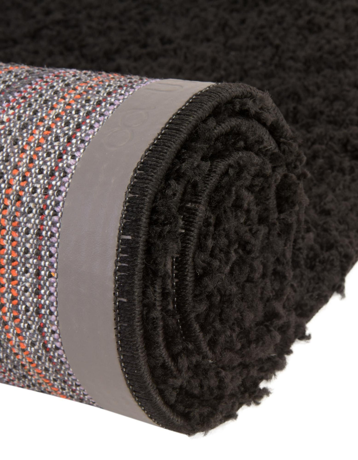 Rechteck Hochflorteppich Solid Shag in Schwarz von Hadorn™ - Lifestyle Image