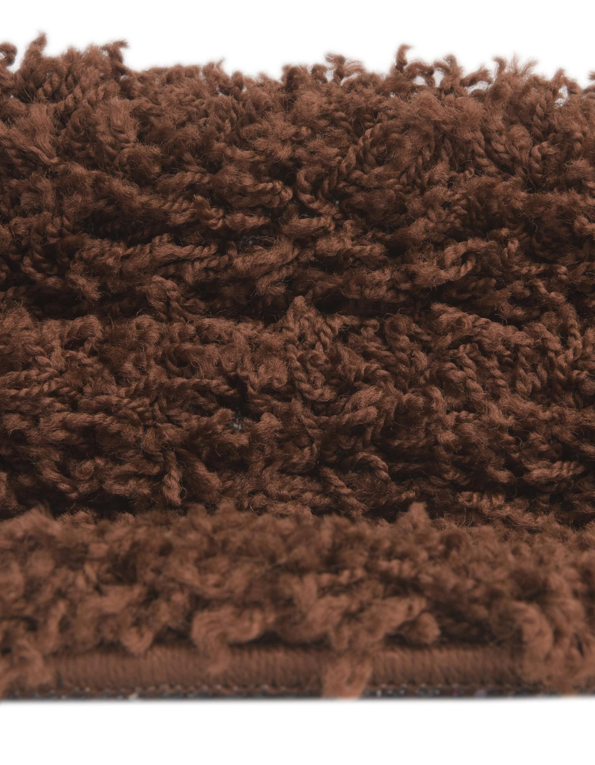 Rechteck Hochflorteppich Solid Shag in Braun von Hadorn™ - Lifestyle Image