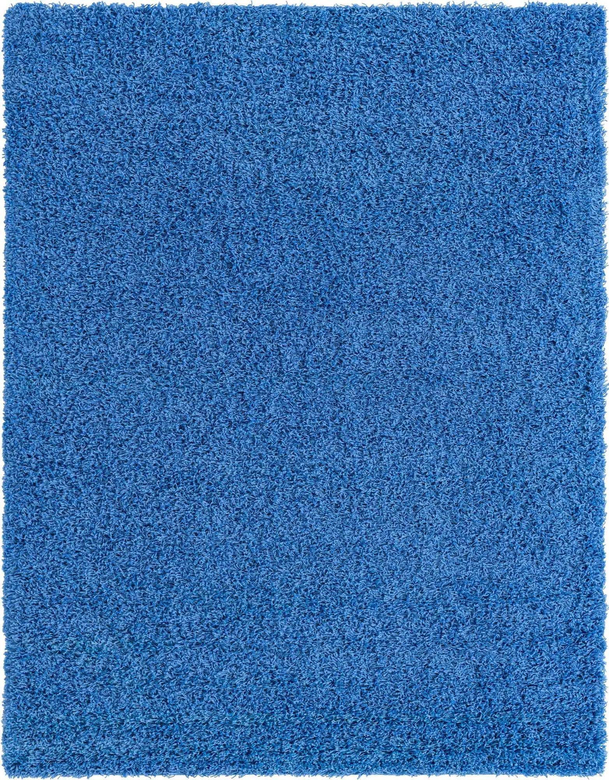 Rechteck Hochflorteppich Solid Shag in Periwinkle Blue von Hadorn™ - Lifestyle Image