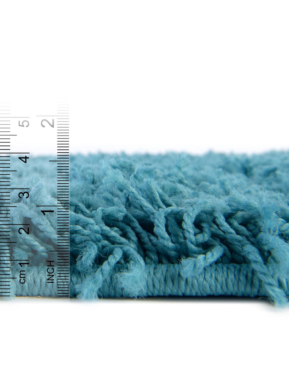Läufer Hochflorteppich Solid Shag in Dunkelblau von Hadorn™ - Lifestyle Image