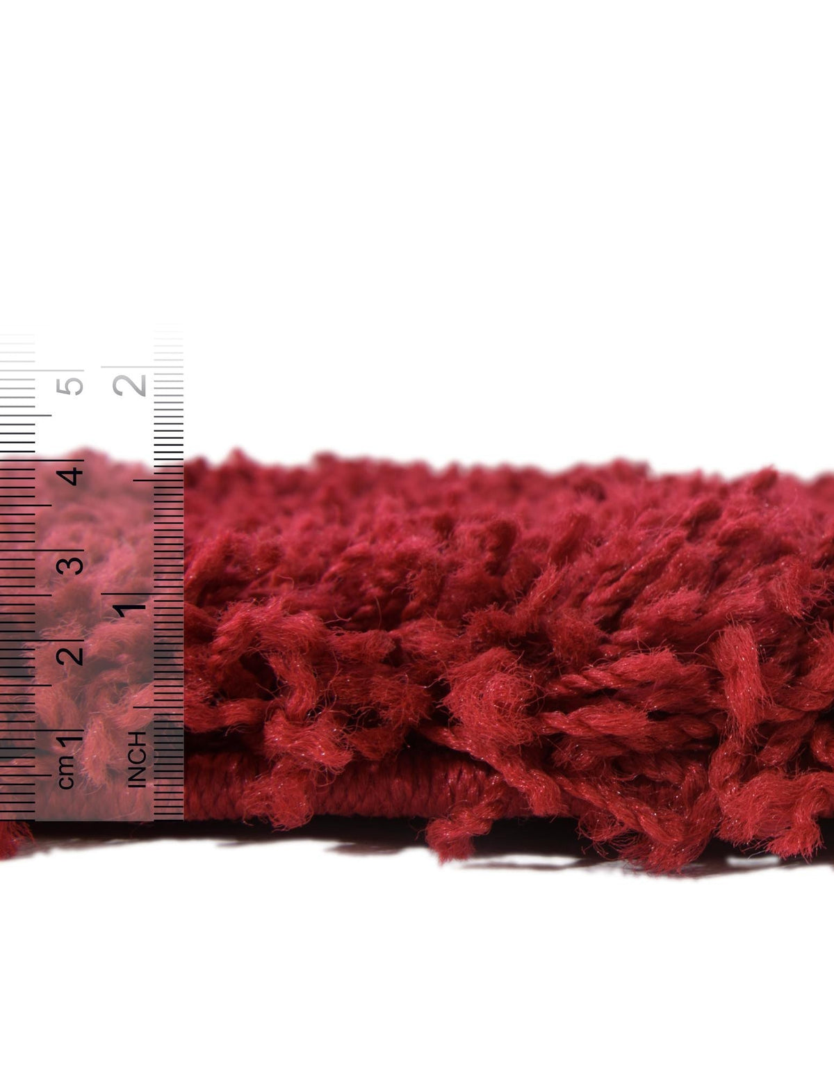 Läufer Hochflorteppich Solid Shag in Rot von Hadorn™ - Lifestyle Image