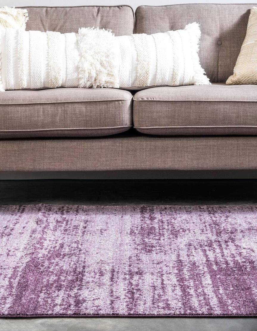 Rechteck Teppich Loft in Violett von Hadorn™ - Lifestyle Image