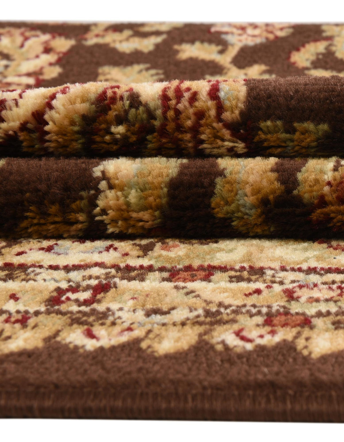 Quadratisch Teppich Classic Agra in Braun von Hadorn™ - Lifestyle Image