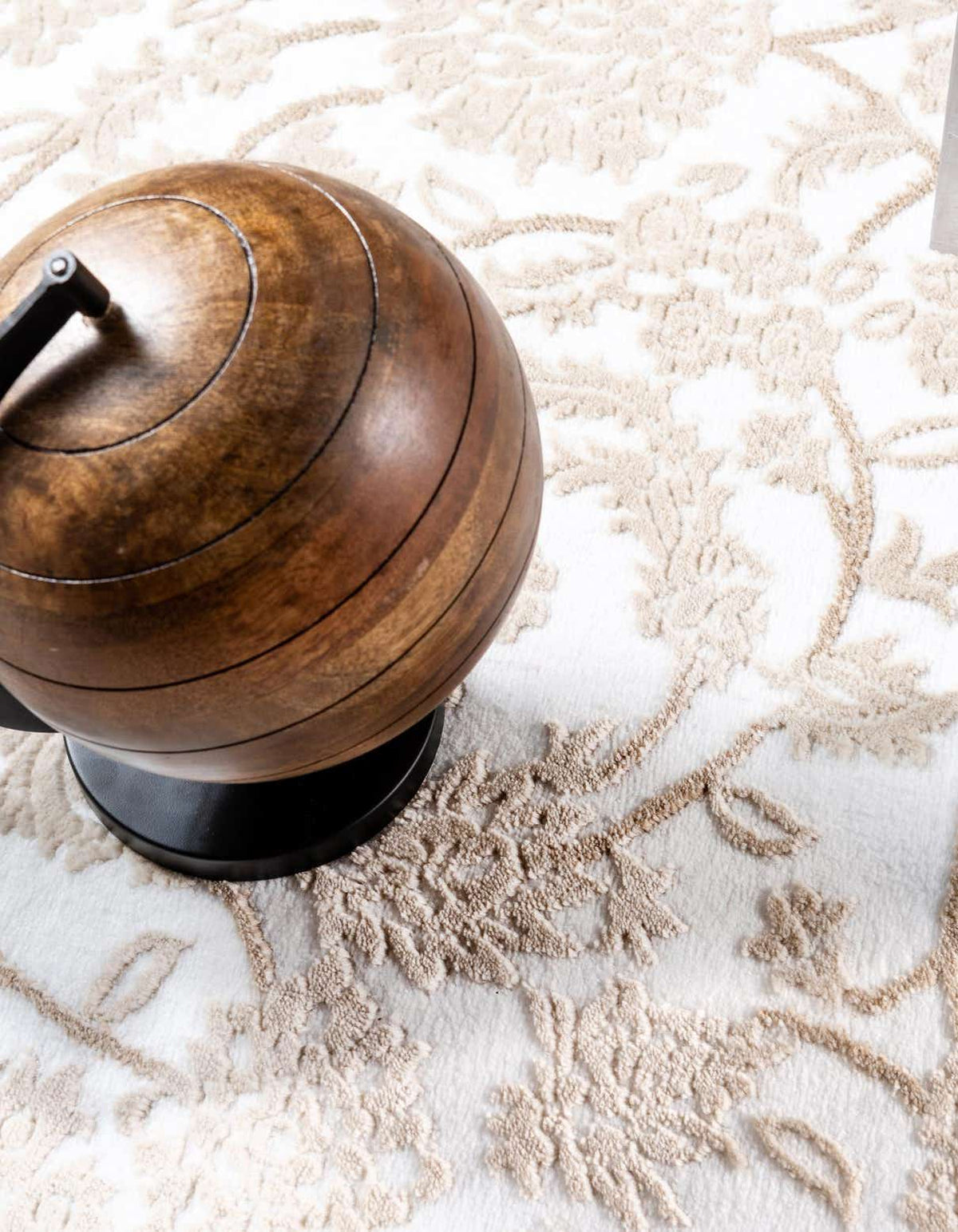 Läufer Teppich Himalaya in Schneewittchen von Hadorn™ - Lifestyle Image