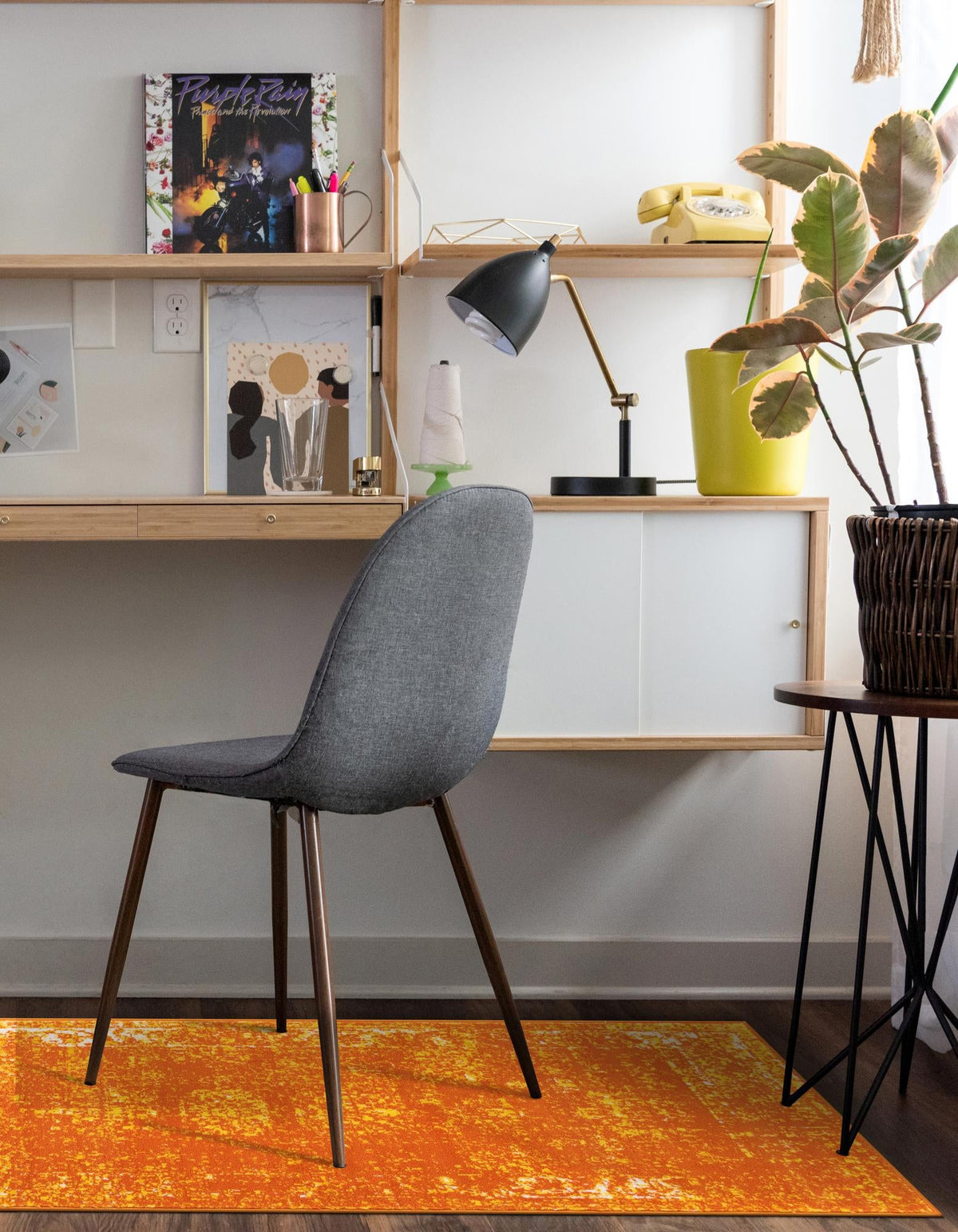 Läufer Teppich Monaco in Orange von Hadorn™ - Lifestyle Image