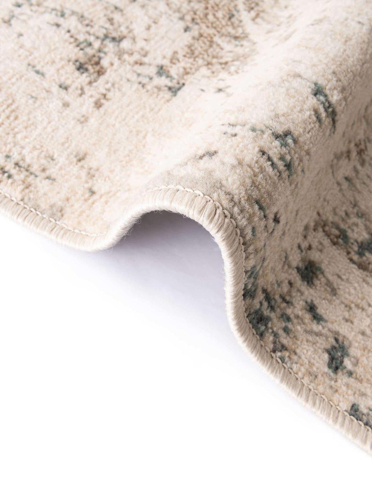 Quadratisch Teppich Sahara in Beige von Hadorn™ - Lifestyle Image