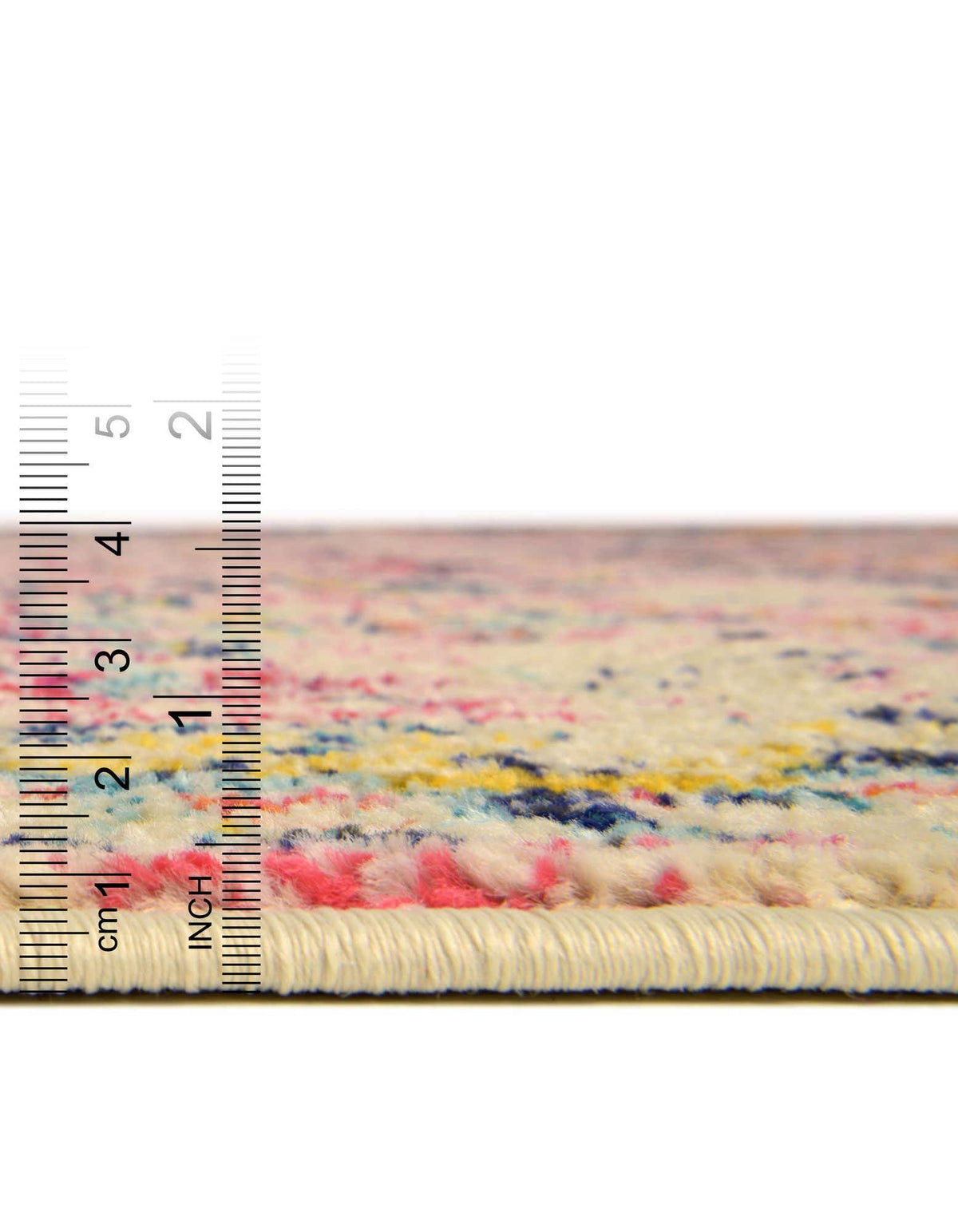 Rund Teppich Alta in Rosa von Hadorn™ - Lifestyle Image