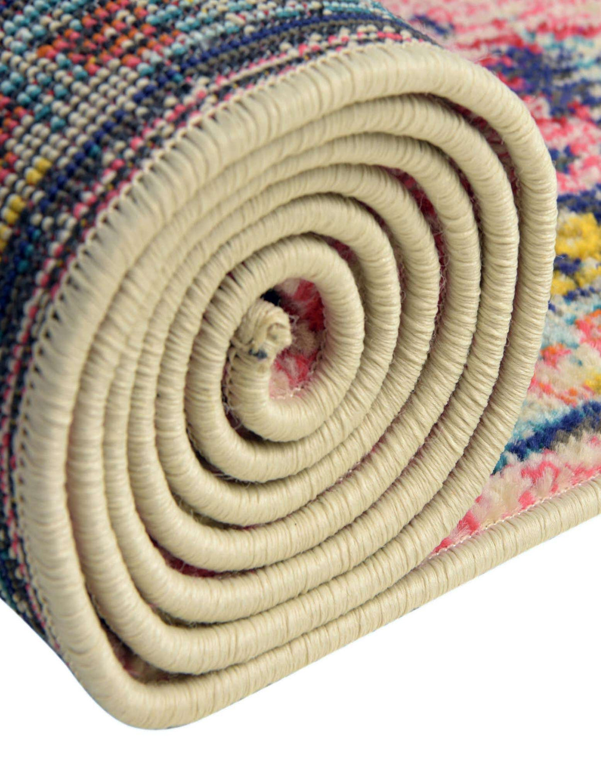 Rund Teppich Alta in Rosa von Hadorn™ - Lifestyle Image