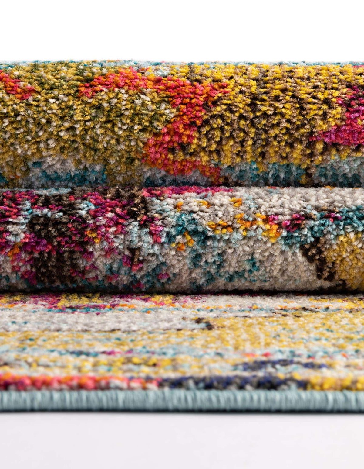 Rechteck Teppich Arte in Türkis von Hadorn™ - Lifestyle Image