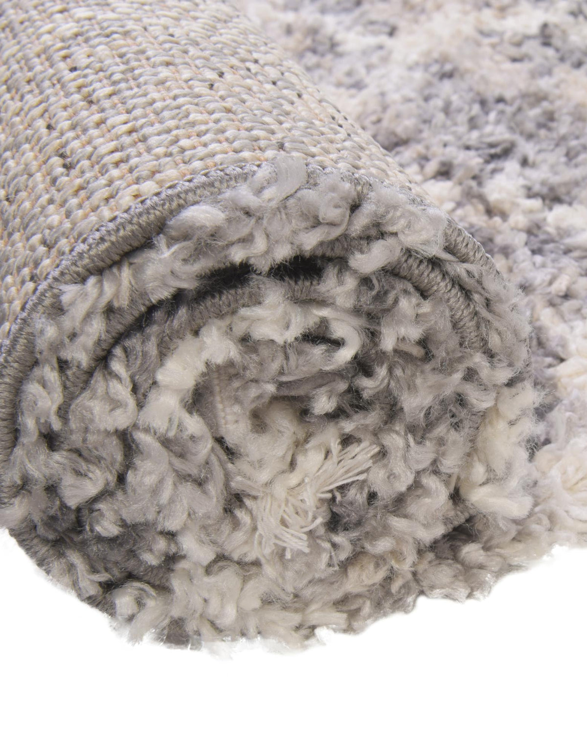 Rechteck Hochflorteppich Lagom Shag in Grau von Hadorn™ - Lifestyle Image