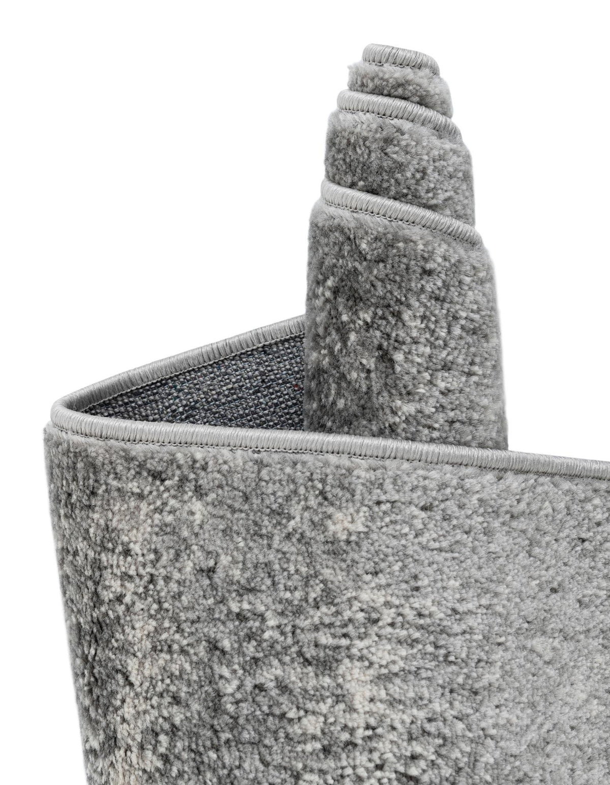 Quadratisch Teppich Oregon in Grau von Hadorn™ - Lifestyle Image