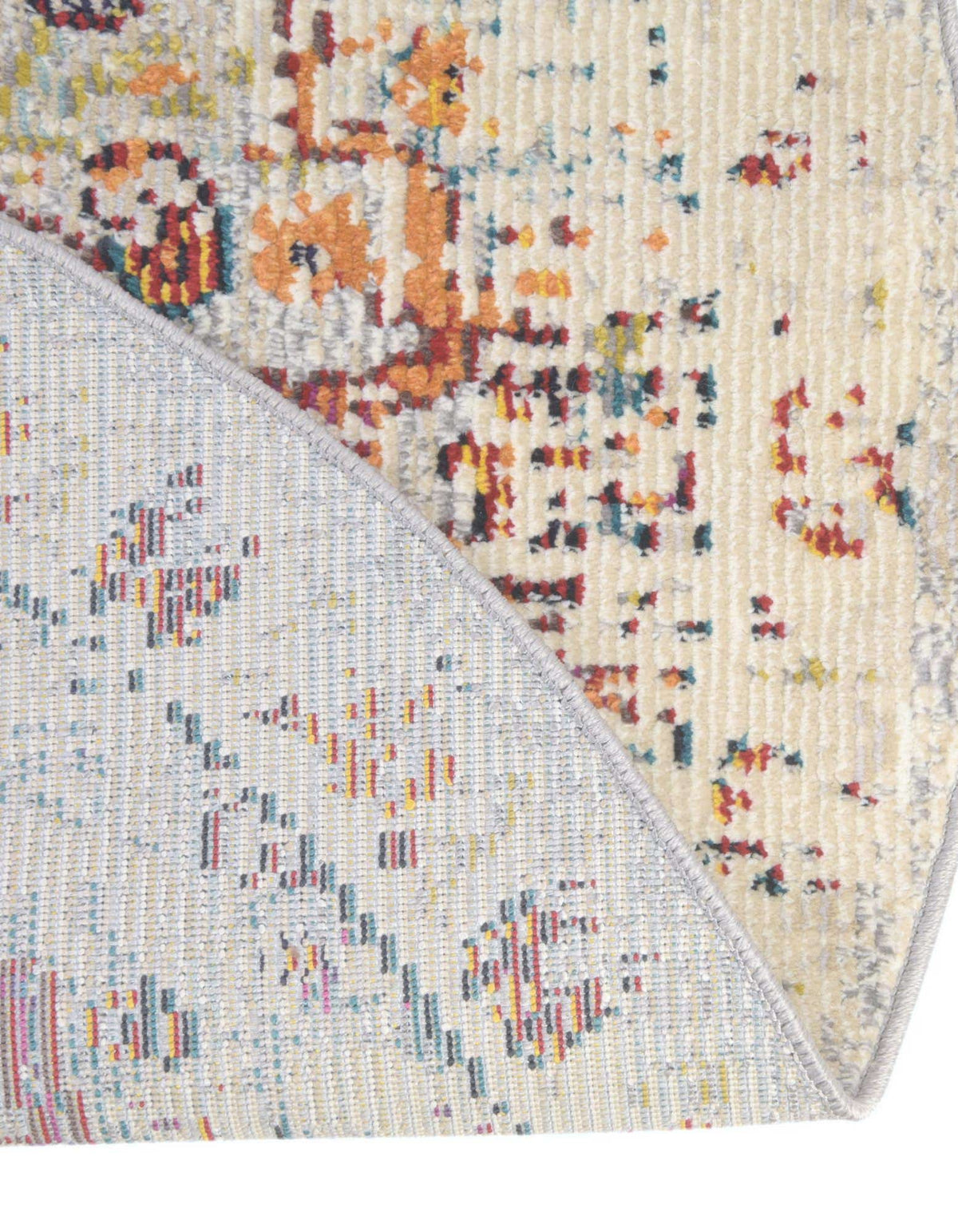 Rund Teppich Amulet in Beige von Hadorn™ - Lifestyle Image