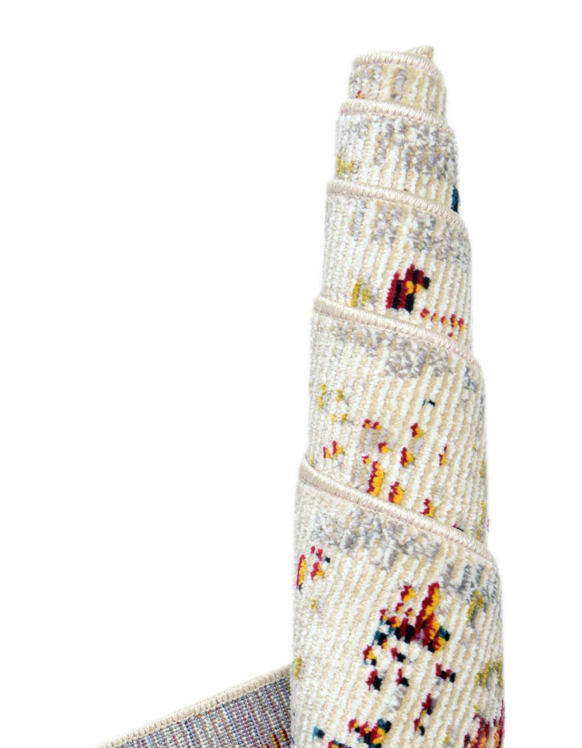 Rund Teppich Amulet in Beige von Hadorn™ - Lifestyle Image