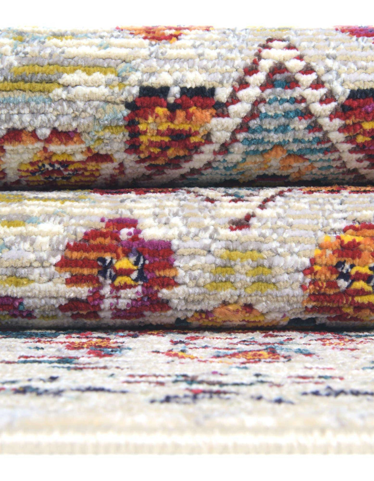 Rund Teppich Amulet in Beige von Hadorn™ - Lifestyle Image