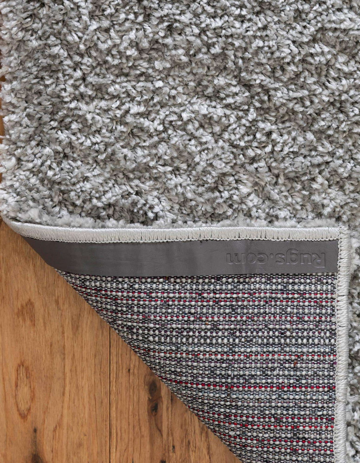 Rechteck Hochflorteppich Soft Solid Shag in Wolkengrau von Hadorn™ - Lifestyle Image