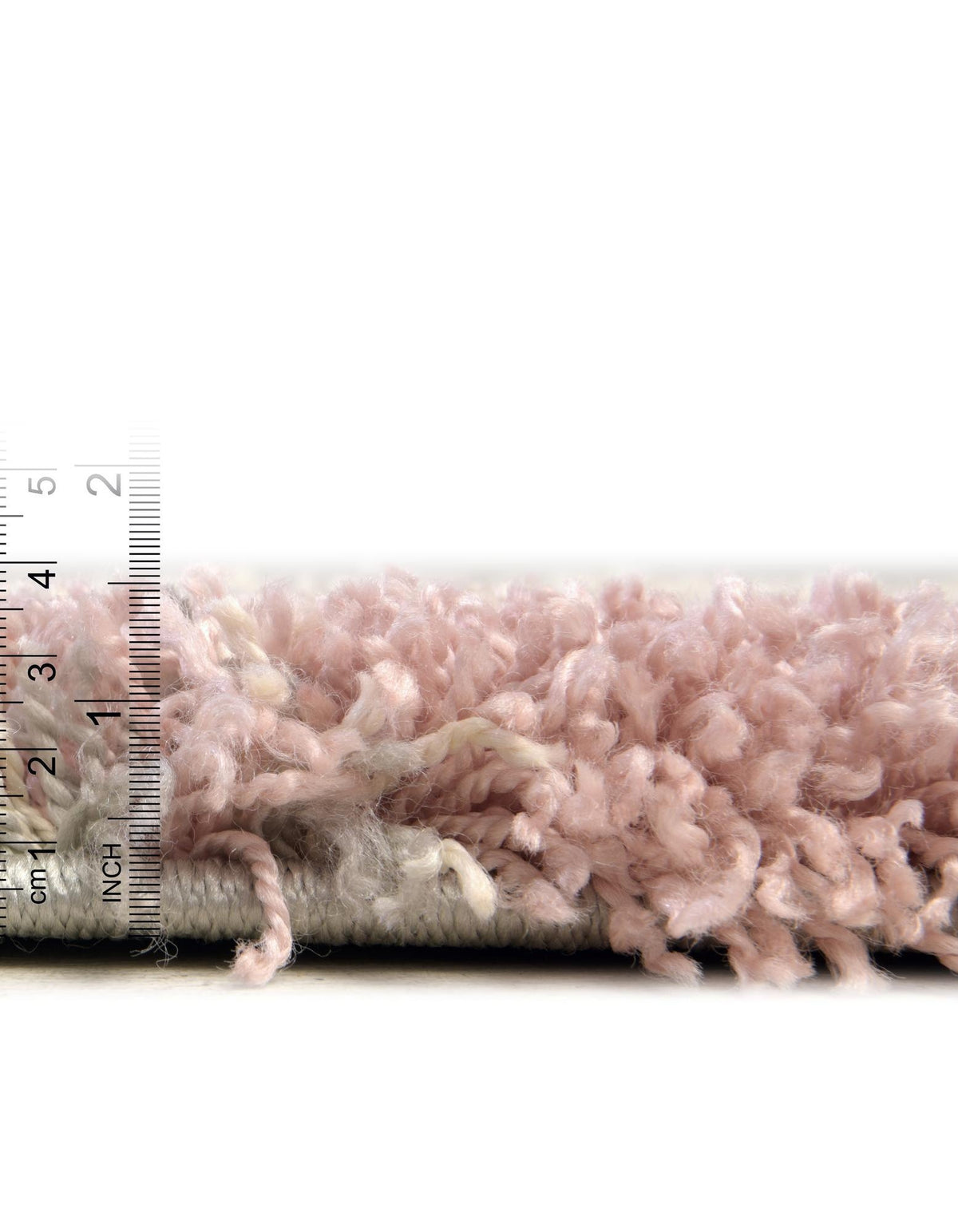 Rechteck Hochflorteppich Soft Touch Shag in Rosa von Hadorn™ - Lifestyle Image