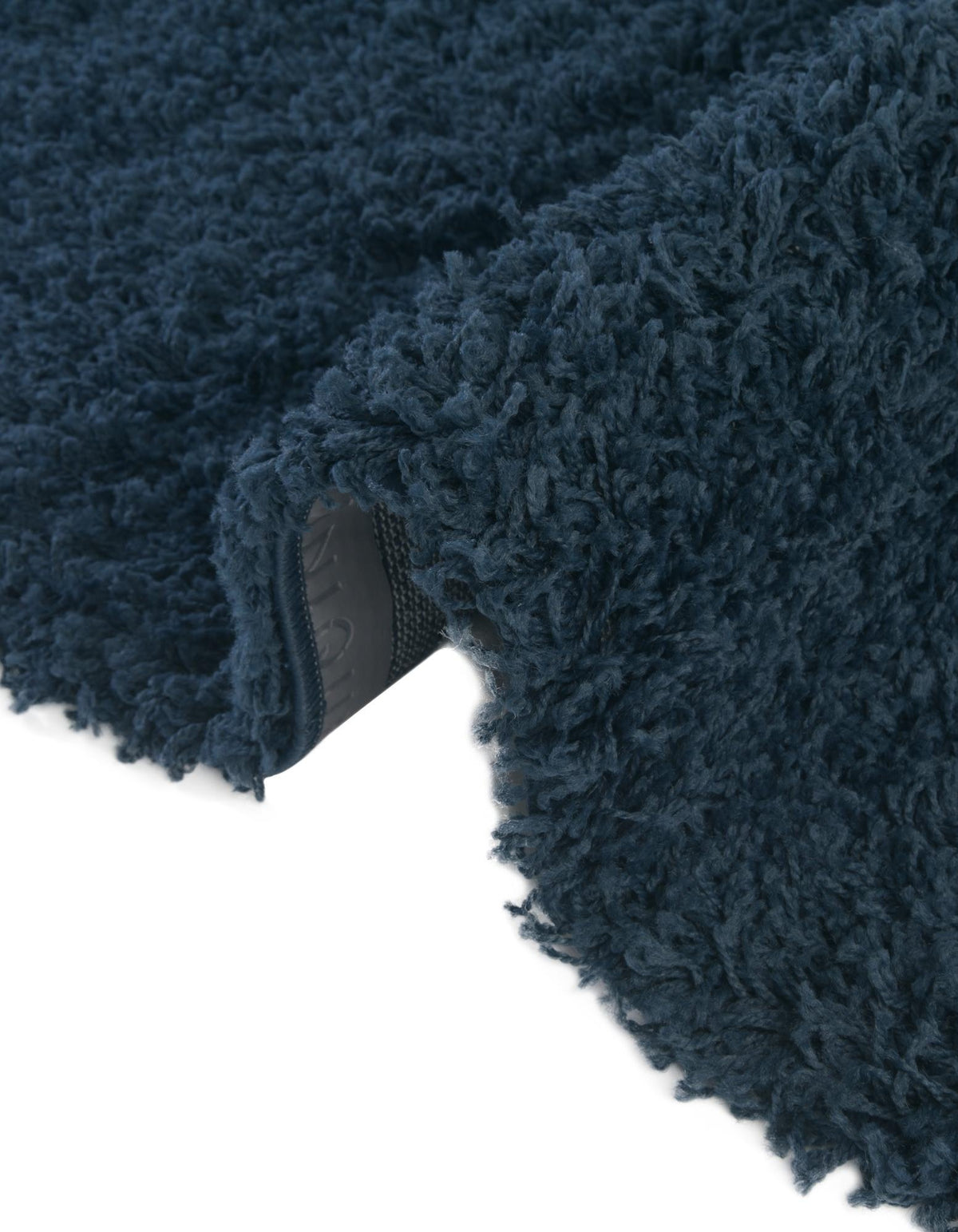 Quadratisch Hochflorteppich Solid Shag in Blau von Hadorn™ - Lifestyle Image