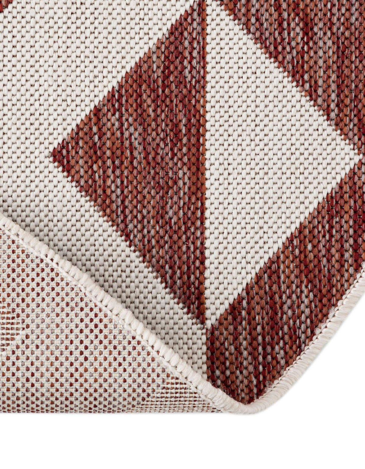 Rechteck Outdoor Teppich Jill Zarin Outdoor in Rostrot von Hadorn™ - Lifestyle Image