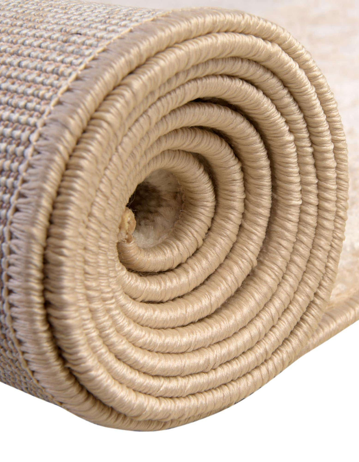 Rund Teppich Aurora in Sand von Hadorn™ - Lifestyle Image