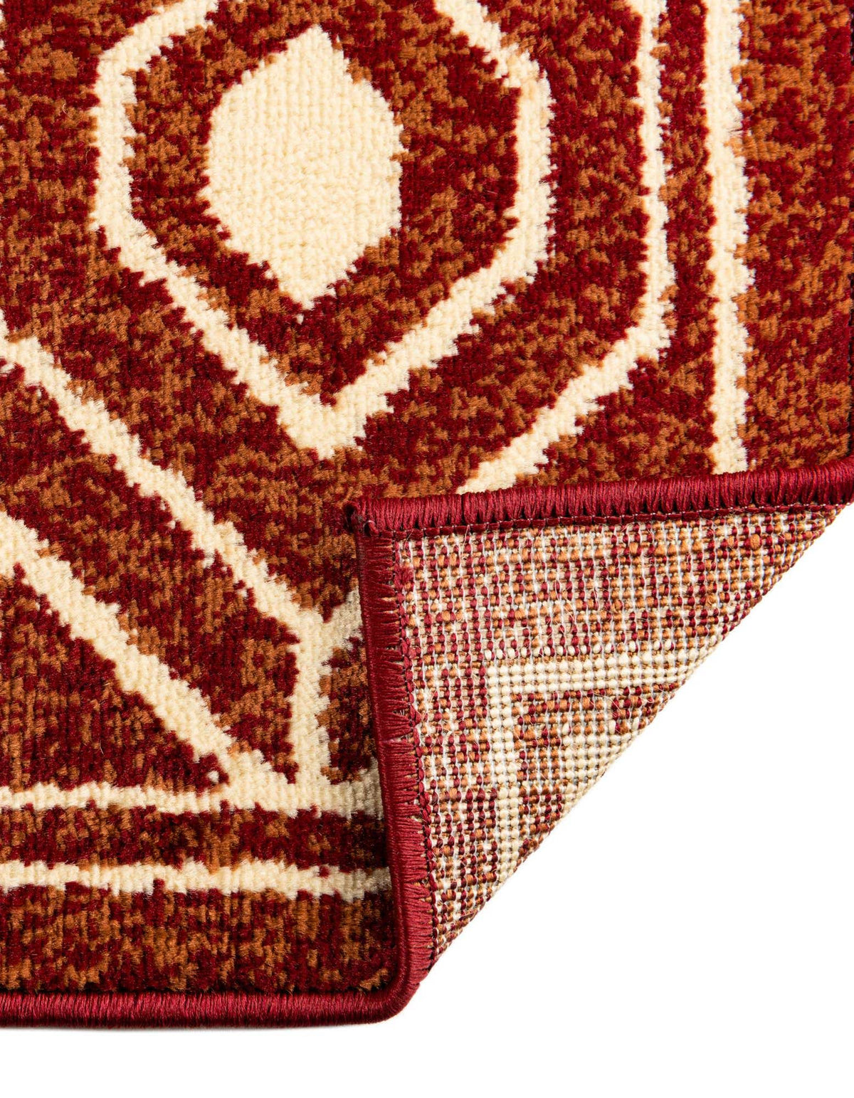 Rechteck Teppich Pioneer in Rot von Hadorn™ - Lifestyle Image