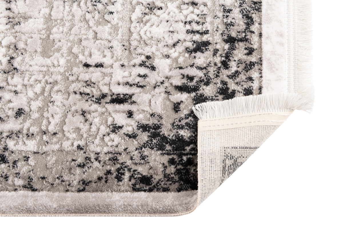 Rechteck Teppich Davos Elegance in Grau von Hadorn™ - Lifestyle Image