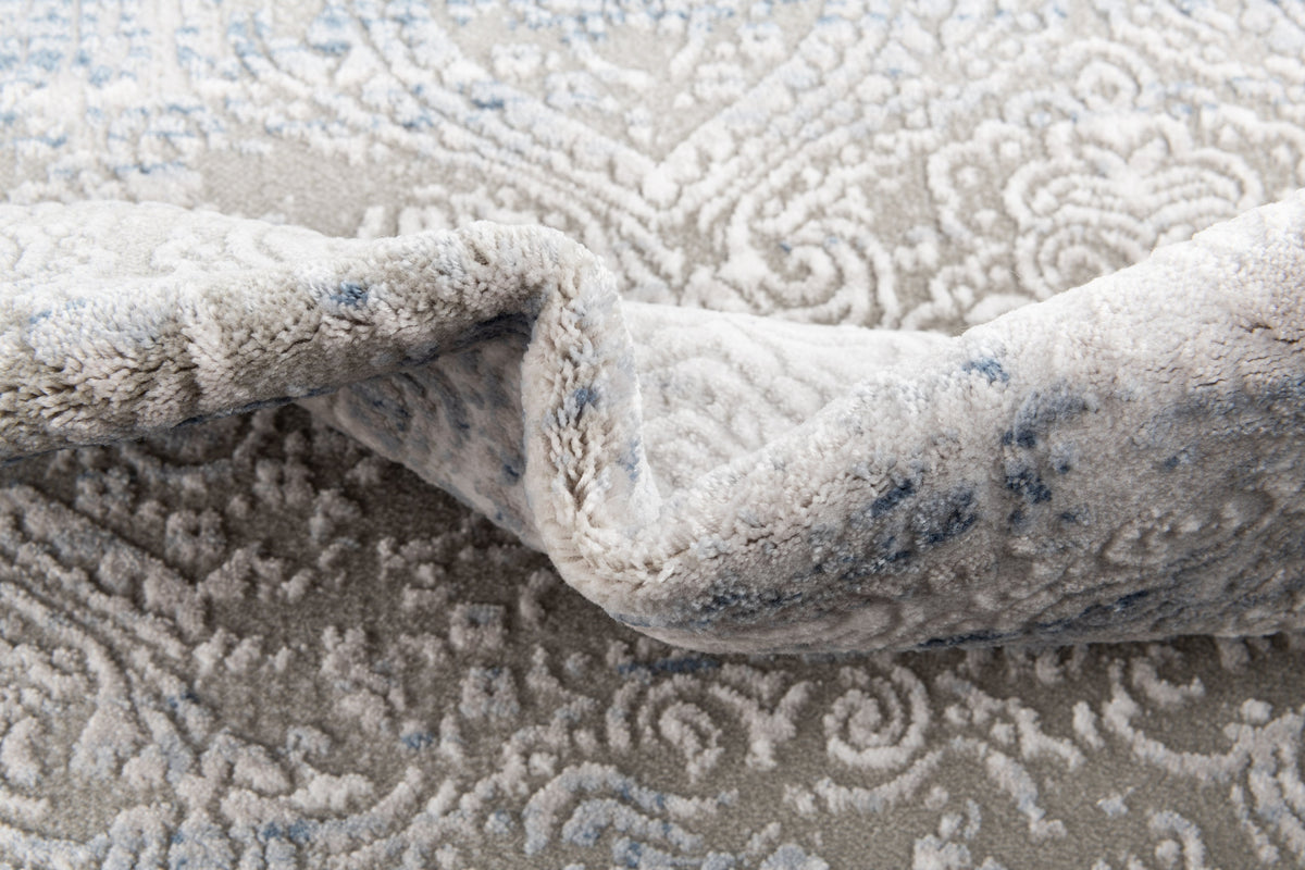 Läufer Teppich Davos Charme in Blau von Hadorn™ - Lifestyle Image