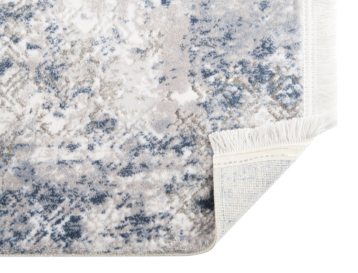 Rechteck Teppich Davos Magic in Blau von Hadorn™ - Lifestyle Image