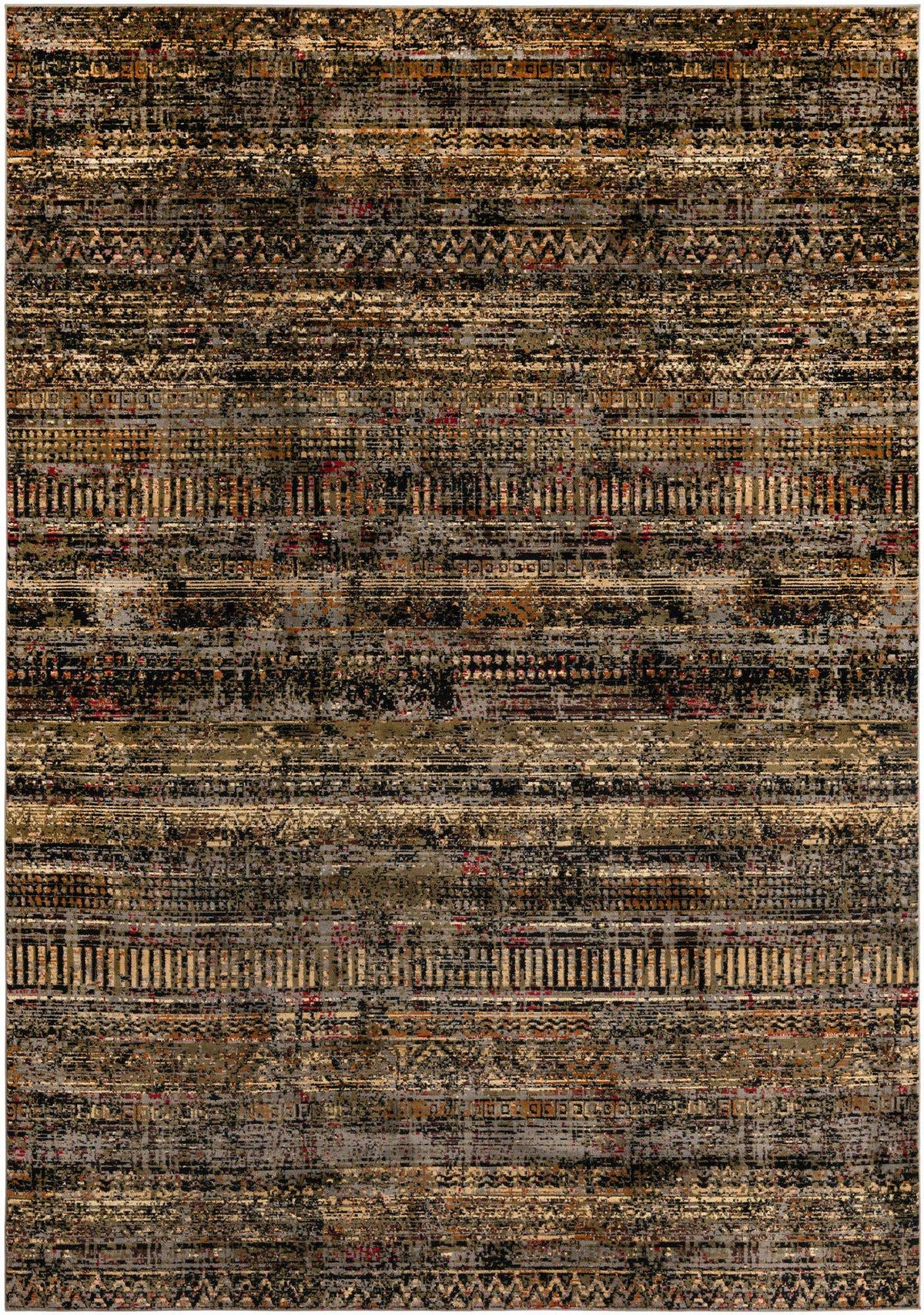 Rechteck Teppich Saturn in Blau von Hadorn™ - Lifestyle Image
