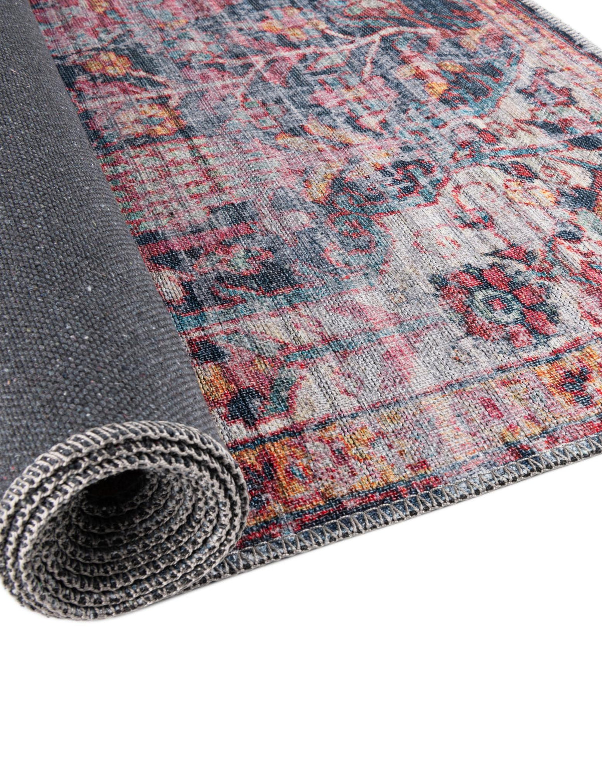 Rechteck Teppich Maahru in Marineblau von Hadorn™ - Lifestyle Image