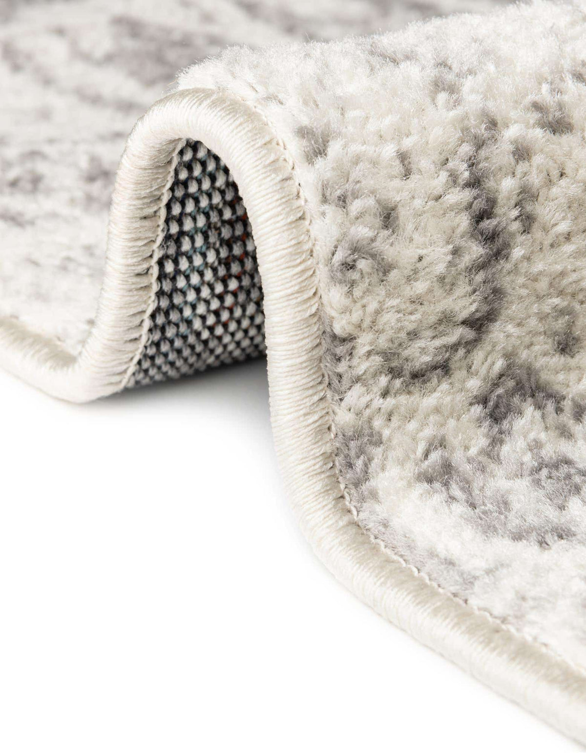 Rund Teppich Lennon in Elfenbein und Grau von Hadorn™ - Lifestyle Image