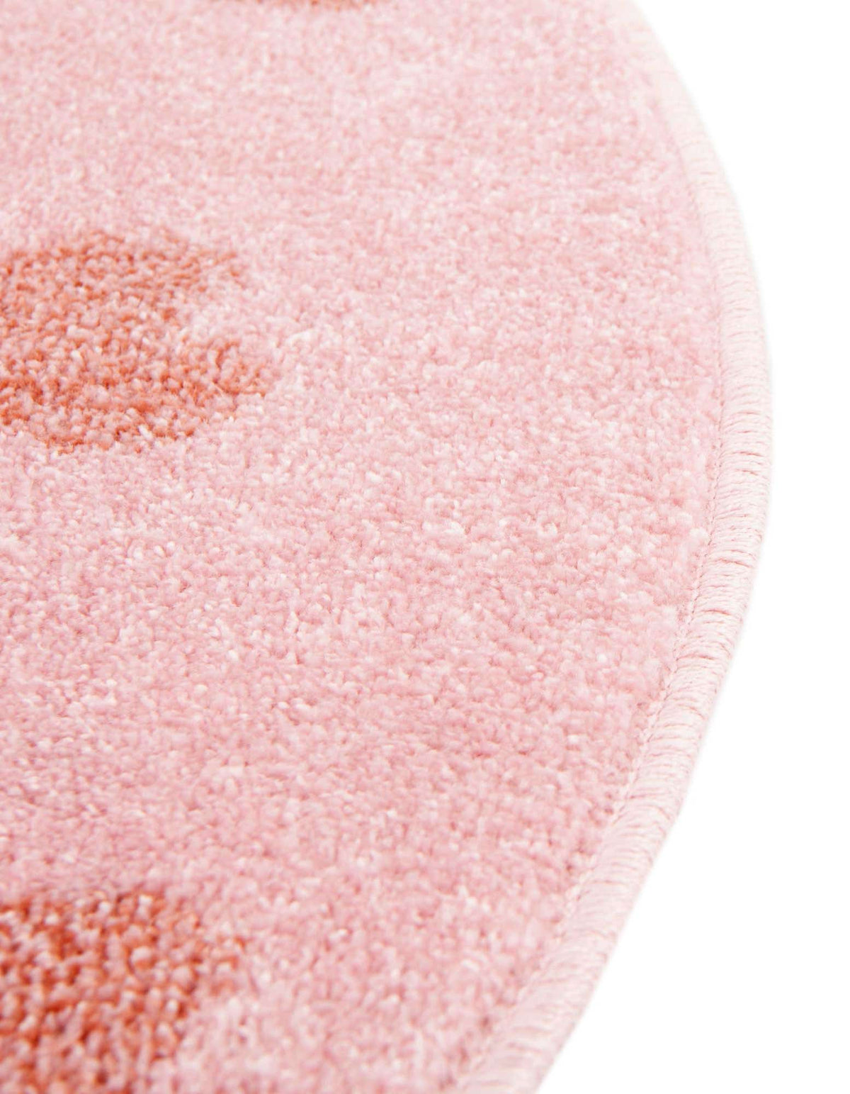 Rund Teppich Whimsy Kids in Rosa von Hadorn™ - Lifestyle Image