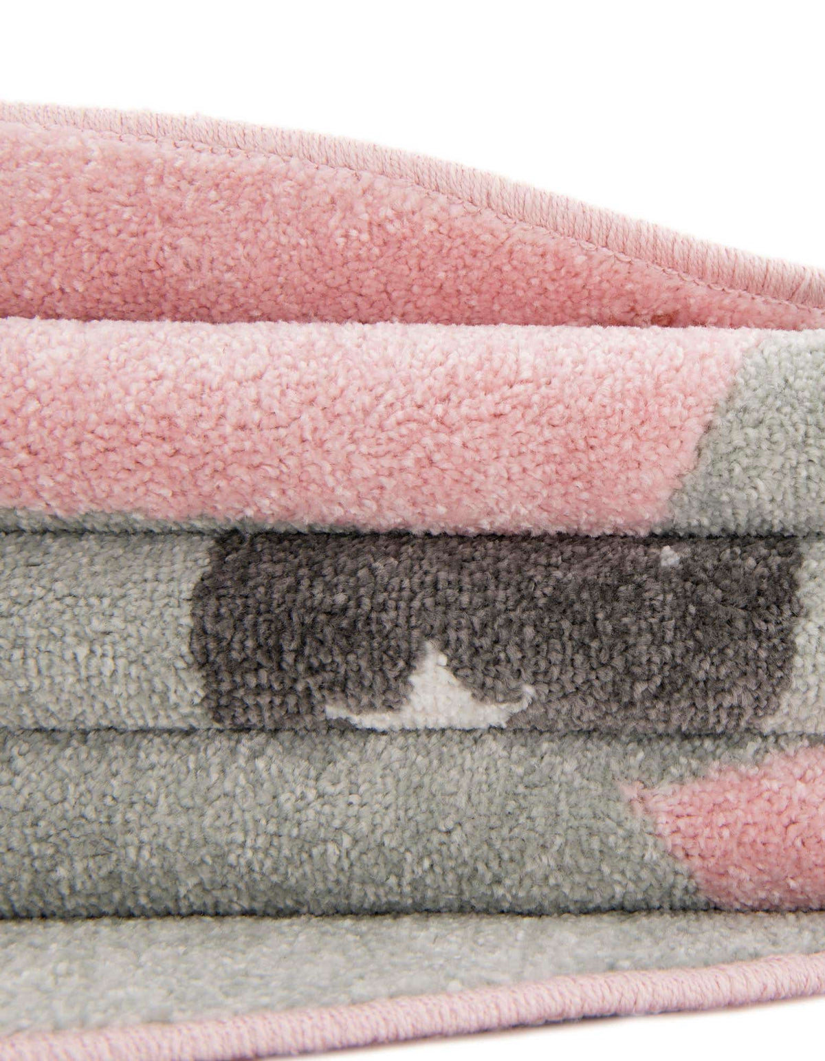 Rund Teppich Whimsy Kids in Rosa von Hadorn™ - Lifestyle Image
