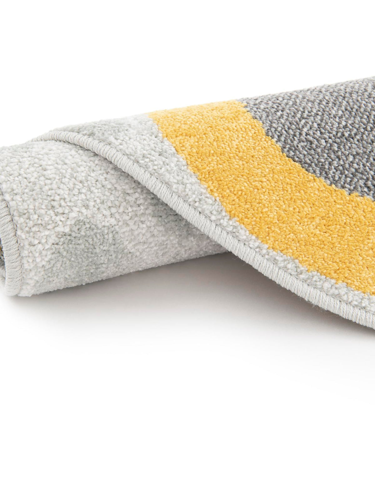 Rund Teppich Whimsy Kids in Grau von Hadorn™ - Lifestyle Image