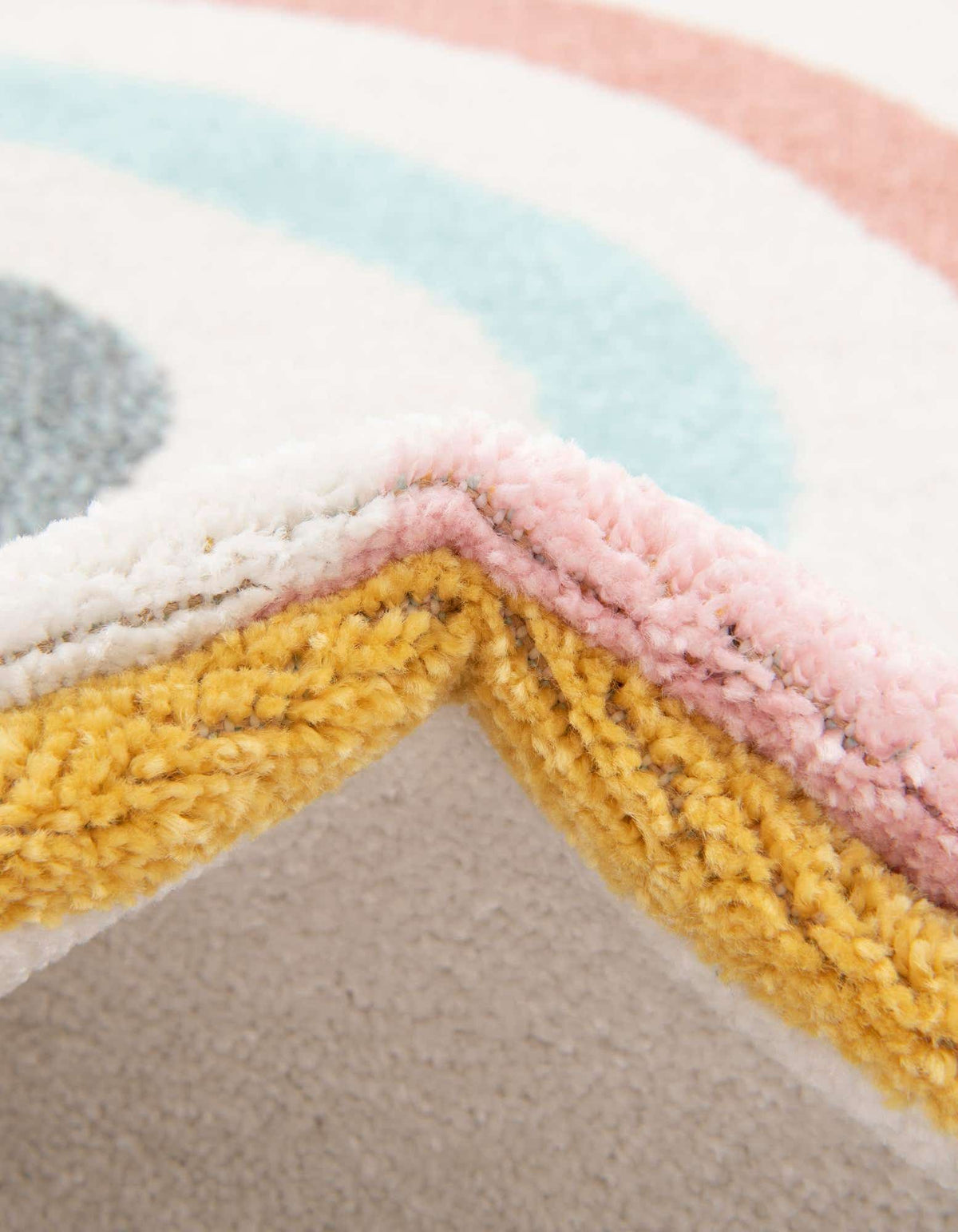 Rechteck Teppich Whimsy Kids in Elfenbein von Hadorn™ - Lifestyle Image