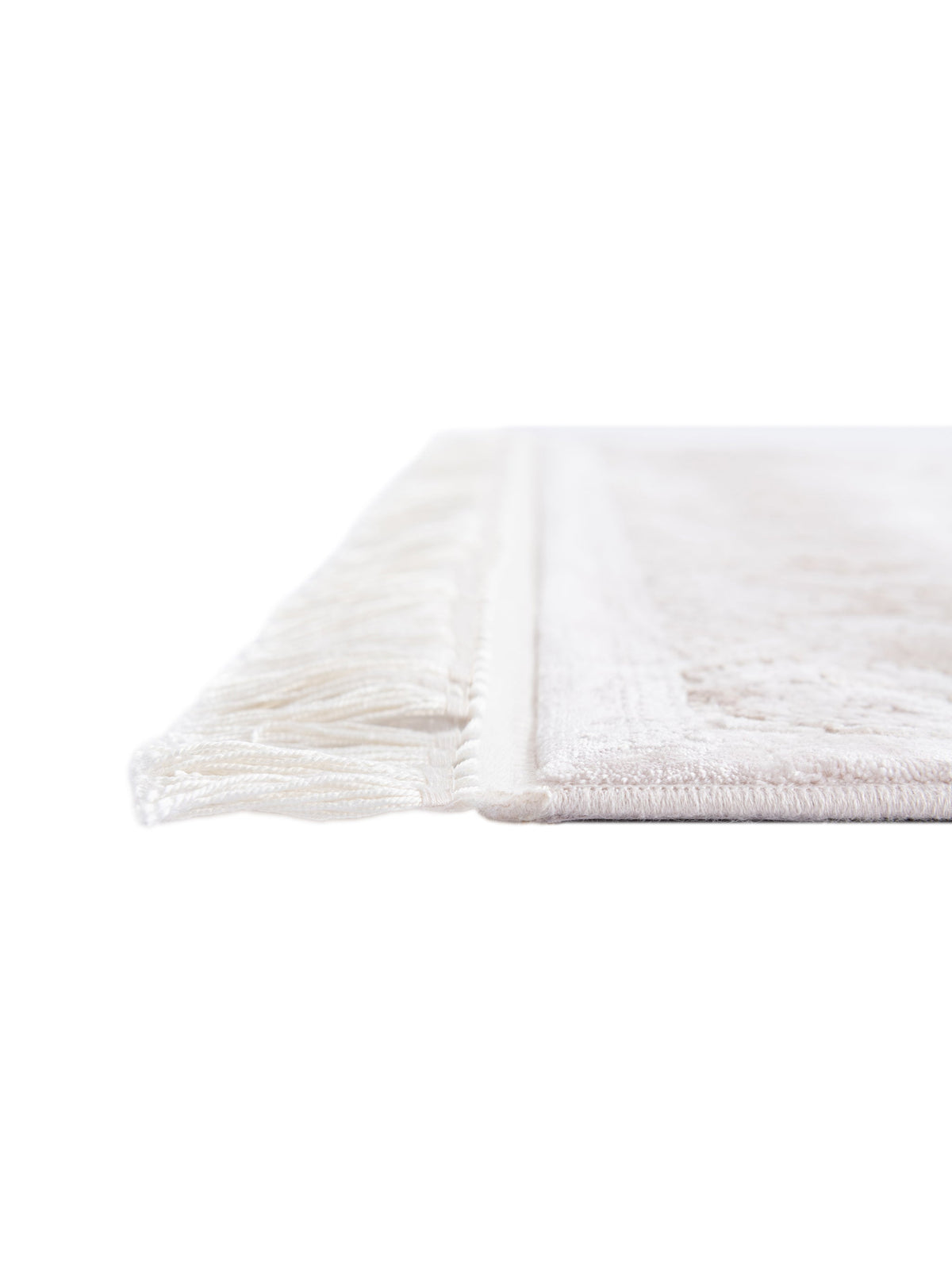 Rechteck Luxus Teppich Sion in Weiss von Hadorn™ - Lifestyle Image