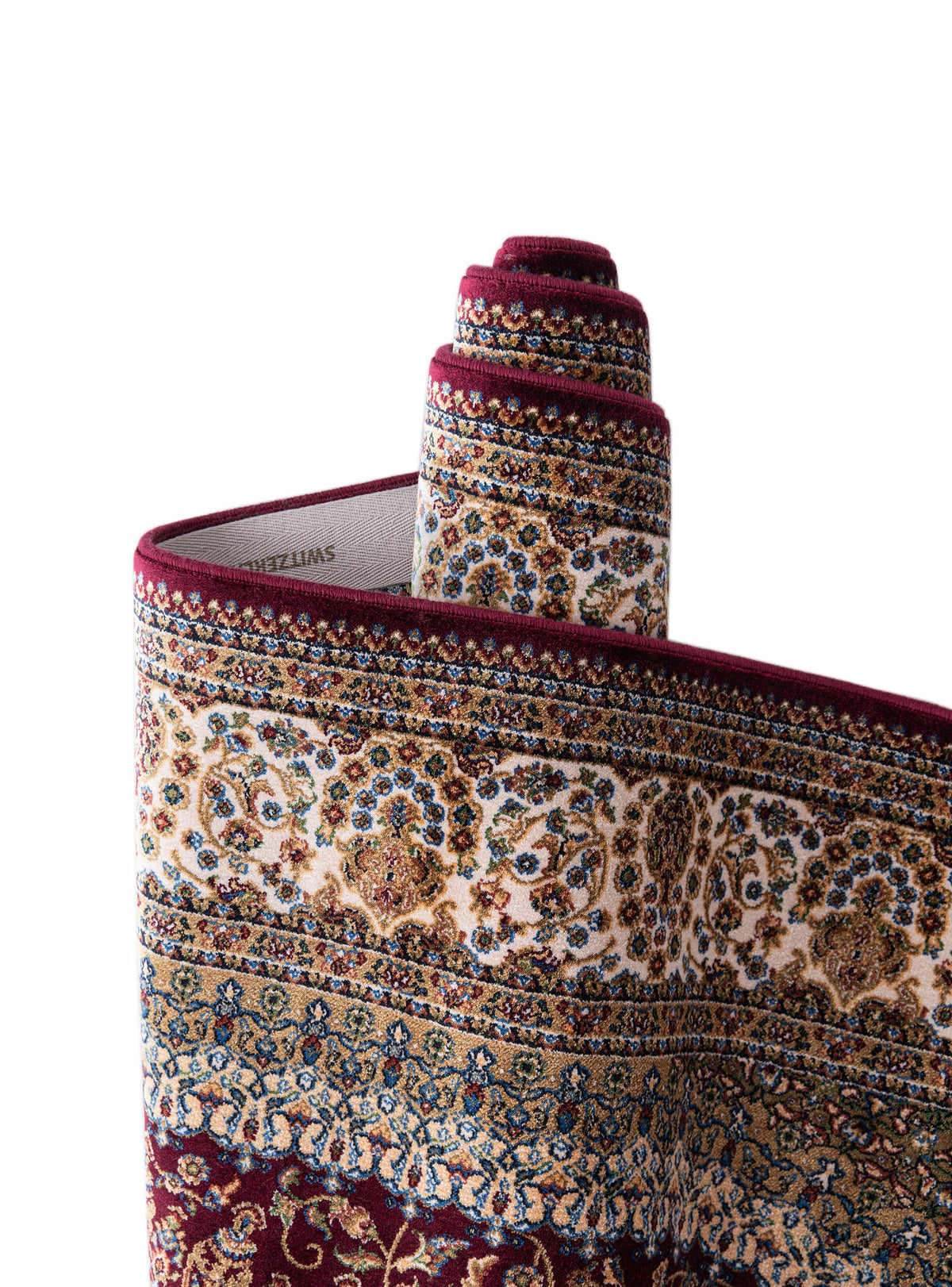 Rechteck Luxus Teppich Glarus in Beige von Hadorn™ - Lifestyle Image